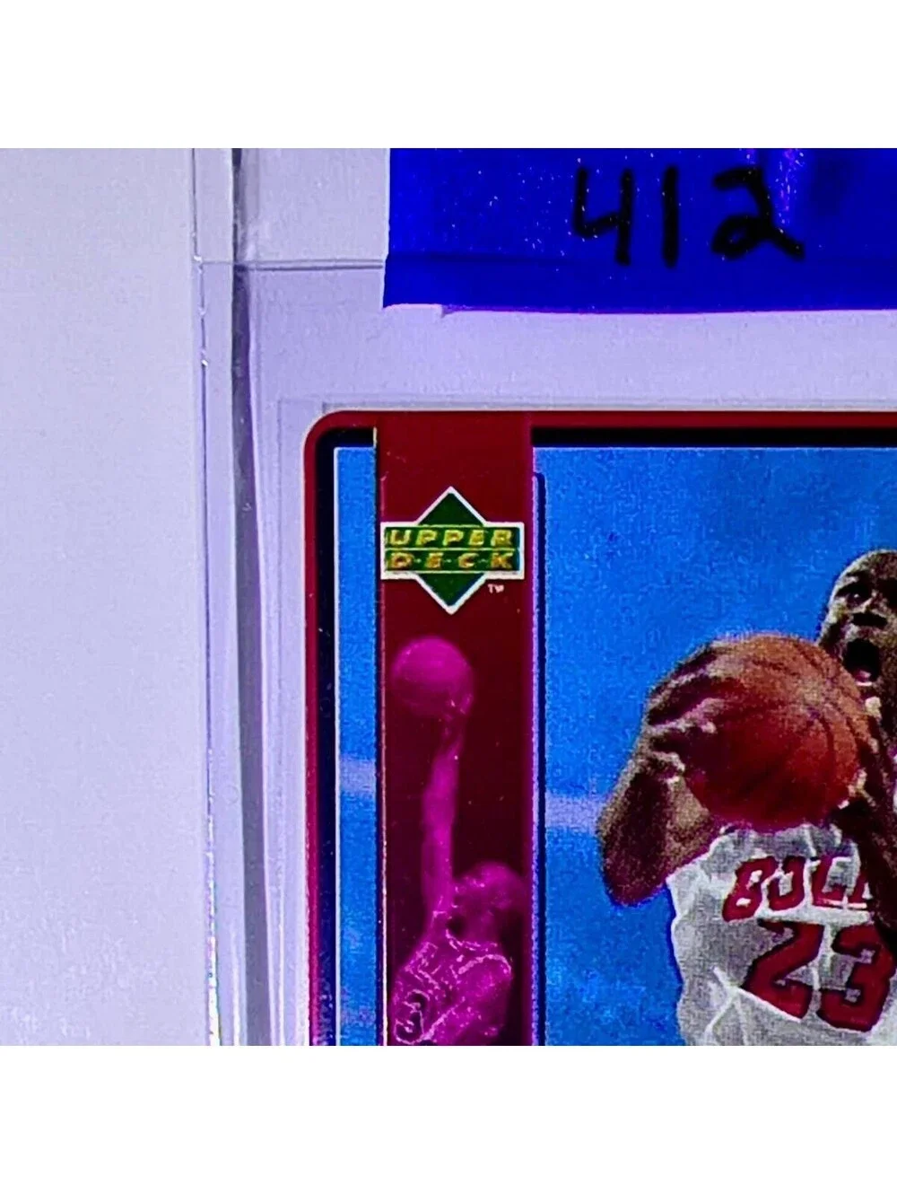 Michael Jordan 1996 Upper Deck All Metal Tin Set #4 Basketball Card Bulls